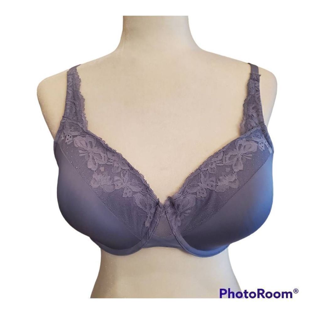 Olga Bluelacefullcoveragebra38c - image 2